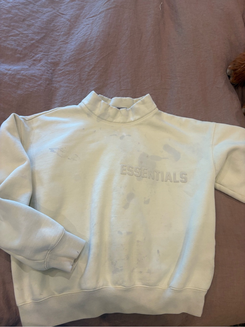 ESSENTIALS yellow  Crewneck Sweatshirt